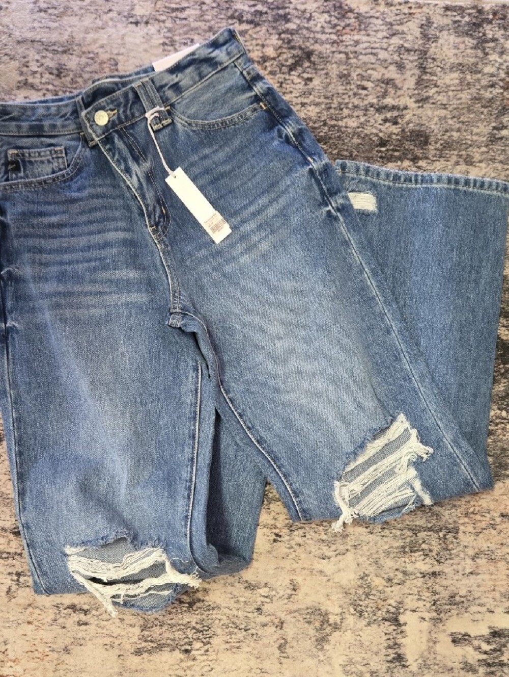 Essentials Light Blue Boyfriend Jeans
